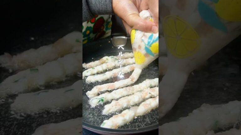 『里芋エビフライ』レシピはインスタにのせてるよ！#エビフライ#里芋#揚げ物#唐揚げ#ダイエット