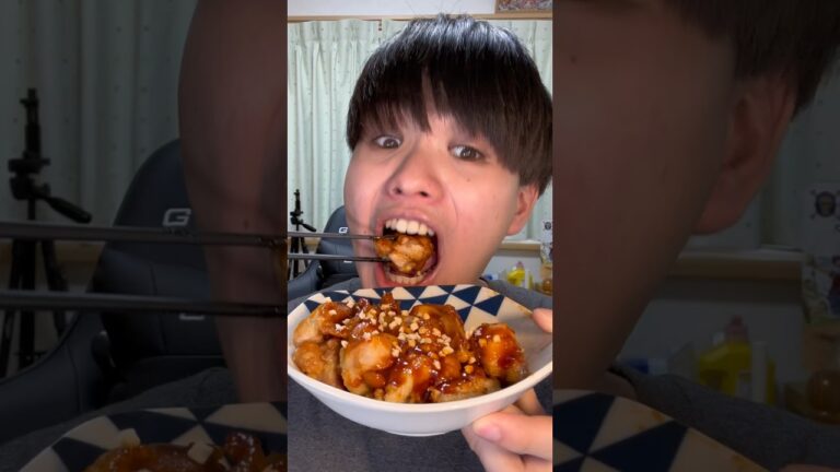 コメント返信しながらヤンニョムチキン作ったら､､ #料理 #ヤンニョムチキン