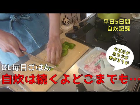 自炊記録＊やる気のない日も｜アルモンイタメターノ｜ホットサンド｜クリームパスタ｜ぼっかけ丼｜平日お昼ごはん【料理26】