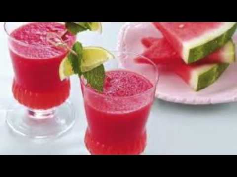 美味しい簡単な 栄養スイカ+トマトスムージー処理方法