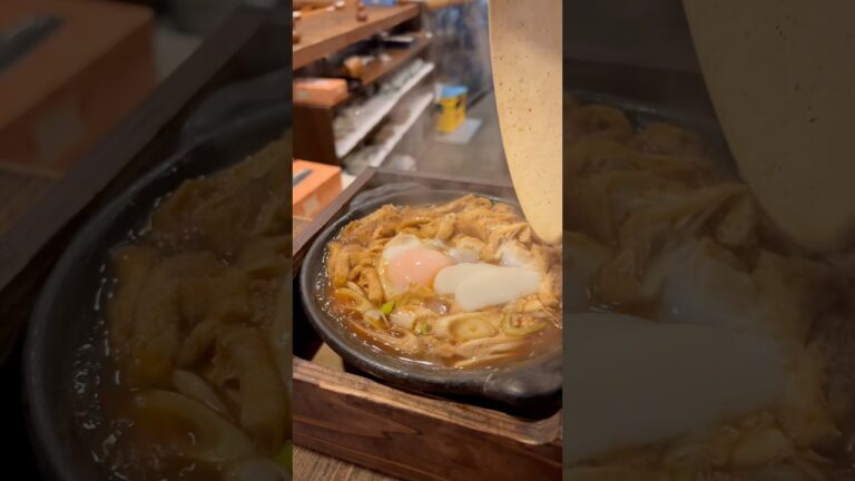 東京一美味しい味噌煮込みうどん。#japanesefood