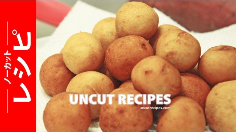 さつまいものコロコロボールのレシピ  |  ノーカットレシピ