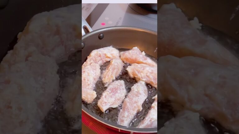 [お弁当作り]032鶏ささみ弁当！液体塩麹でらくらく^_^#お弁当記録 #shorts