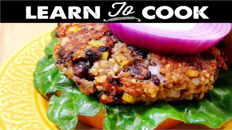 How to Make Black Bean Burgers