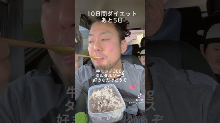 痩せる牛タルタルソース弁当