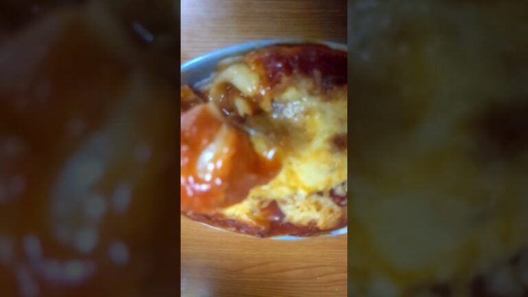 餃子の皮と市販ミートソースの簡単ラザニア♪もちもちで本格的！ #料理 #簡単レシピ