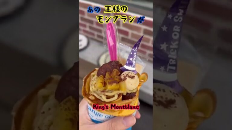 モンブラン好きが食べ続けた結果一番美味しかったすぐ売り切れる最高のモンブランがついにクレープになった🌰