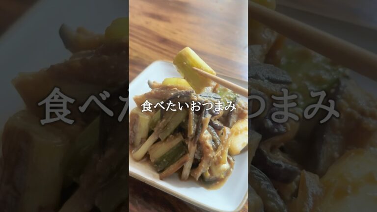 #おうち居酒屋#おつまみメニュー #おつまみ#おつまみレシピ#簡単おつまみ#時短おつまみ#なすレシピ#ねぎレシピ#なす#ねぎ#簡単レシピ#時短レシピ#ワンパンレシピ
