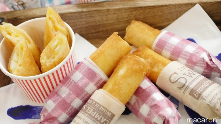 自宅でディズニー気分♩エビと卵の「スプリングロール」再現レシピ・作り方