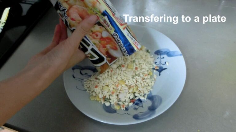 Japanese frozen food - shrimp pilaf 具だくさんエビピラフ