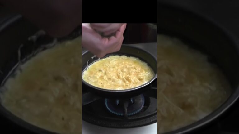 【オレのスクランブルエッグ】バター＆牛乳でコク出し