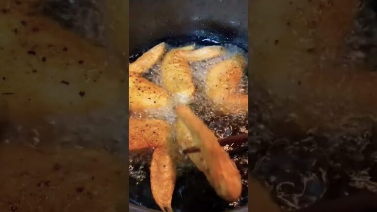 パリパリジューシー手羽先唐揚げを作るだけの動画。 #shorts #キャンプ飯 #料理