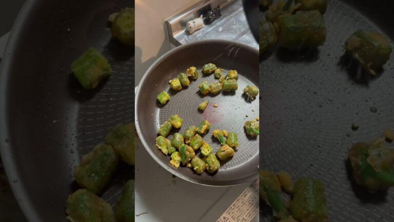 オクラの唐揚げ #料理動画 #お酒に合う #オクラ #唐揚げ