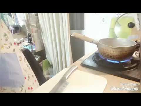 ネギと油揚げのお味噌汁。