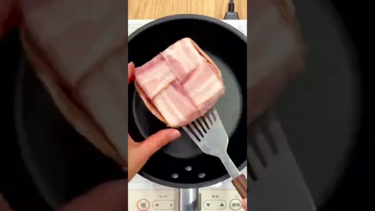 【幸せの塊】ベーコン巻きおにぎり#shorts #shortvideo #trending #viral