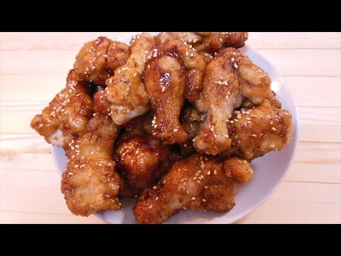 【a wing stick chili fried】手羽元の甘唐揚げ【手羽料理祭】