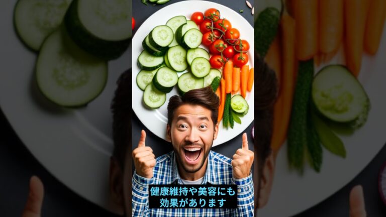 【驚愕】ダイエットに最強の野菜！きゅうりの魅力を大解剖
