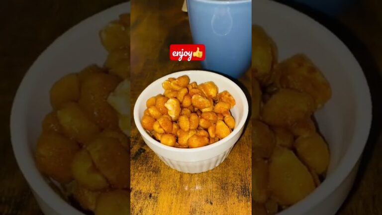 honey roast nuts 節分の豆が余ったらいかがですか？ #簡単おやつ #Short