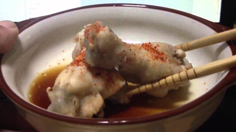 #4 手羽元リターンズ  boiled chicken on Ponzu dressing