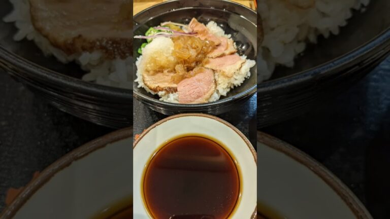【鴨ステーキ丼と蕎麦のセット】〜小諸そばチェーン店