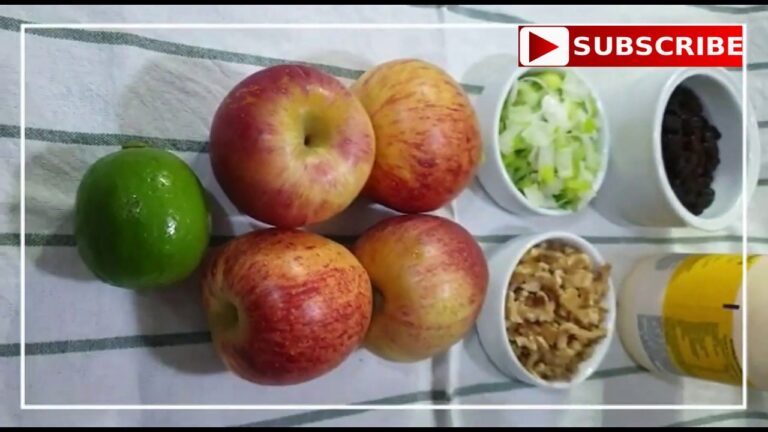 りんごくるみサラダのレシピ 夏 apple walnut salad recipe summer
