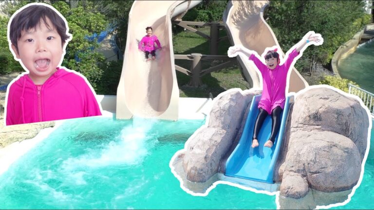 ★おうくん人生初の「巨大波プール」in ラグナシア★The first time giant wave pool ★