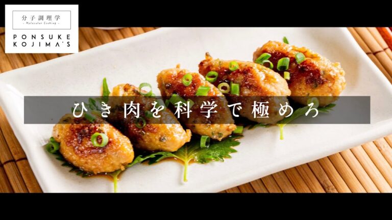 どこまで捏ねるのが正解？つなぎの役割は？「つくね」を科学的に完全解説【日本イチ丁寧なレシピ動画】