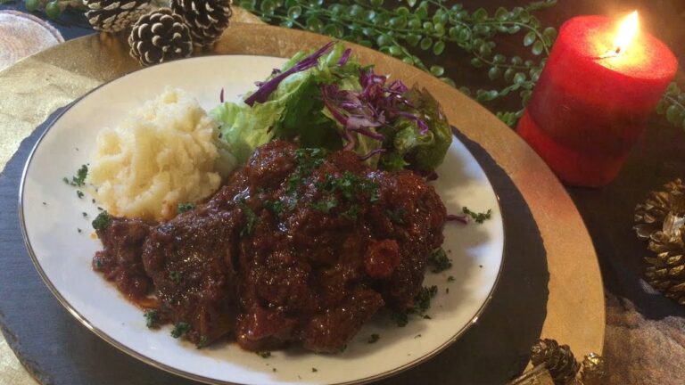 男前！簡単！レシピ スペアリブのトマトワイン煮込みの作り方　How to make Spareribs wine stew