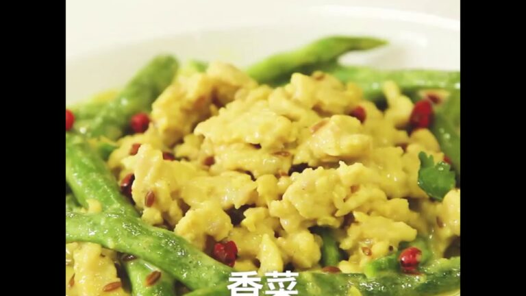 ルー不使用の本格派 いんげんのココナッツカレー煮