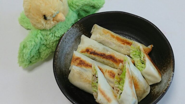 ＃46【肉味噌そぼろアレンジPart3】「焼春巻」