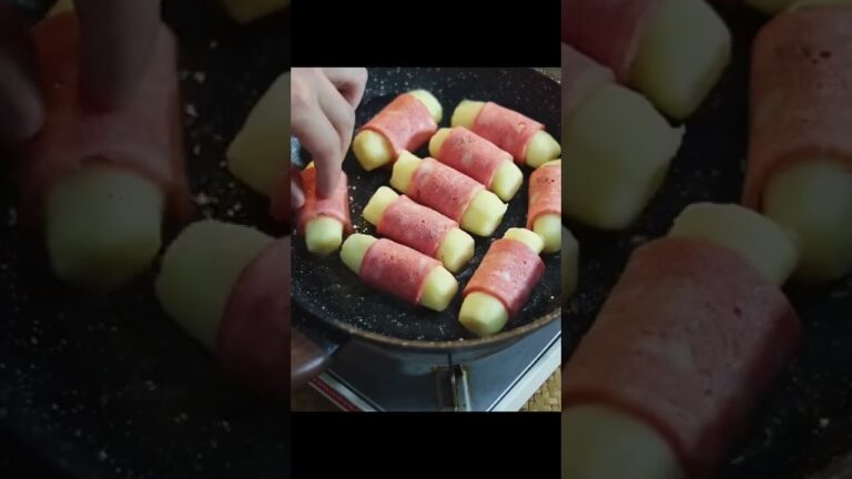 50 Ways to Cook Potatoes#Bacon and mashed potatoes#Attractive potatoes#cooking#fruit#foryou #shorts