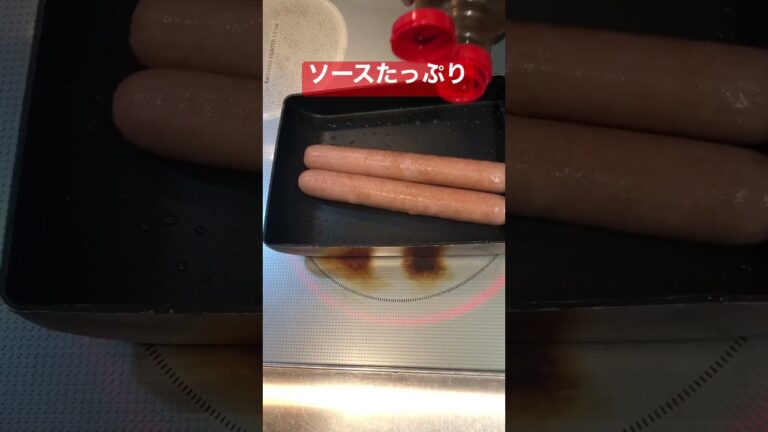 おさかなソーセージ　一本焼き #shorts  #ジャンクフード