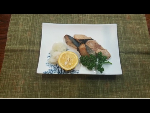 シビ（マグロの子ども）の照り焼き