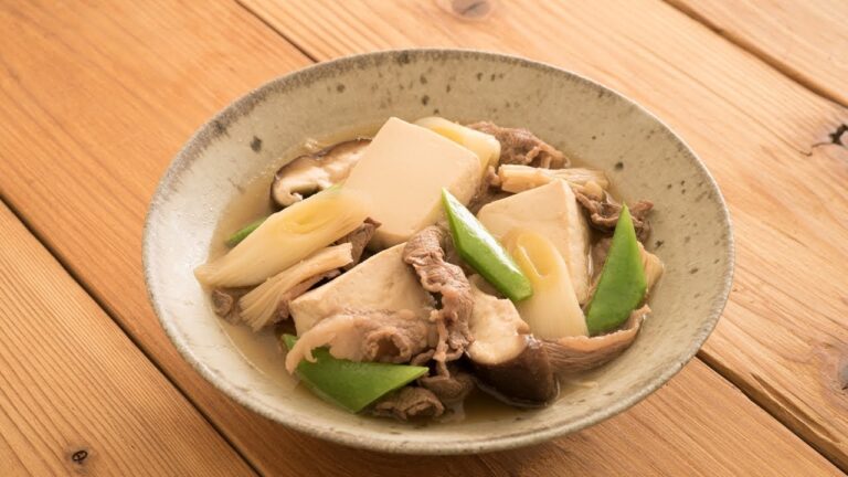 「肉豆腐」の作り方 | 梶山葉月の伝えていきたい基本の和食