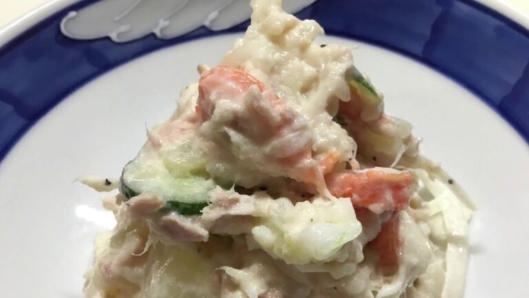 火を使わない簡単時短ポテトサラダの作り方　プロの和食料理人が作る
