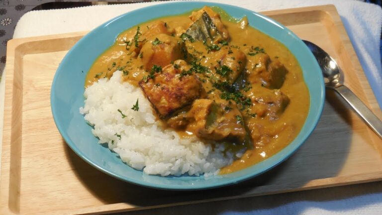 Pumpkin&Coconut Curryタイ風かぼちゃのココナッツカレー