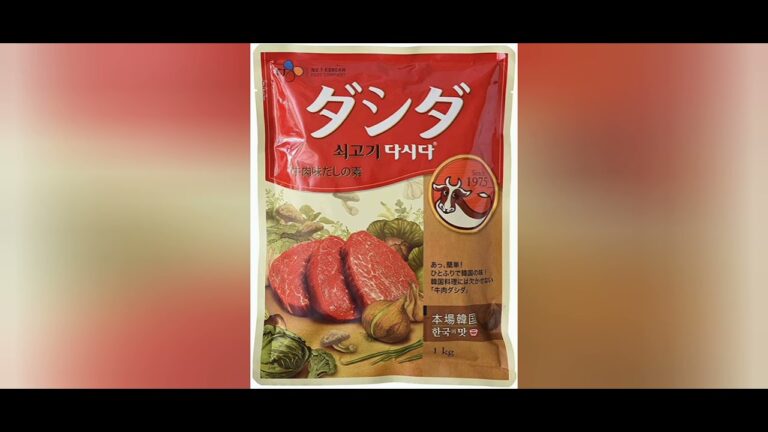 韓国調味料ダシダの使い方