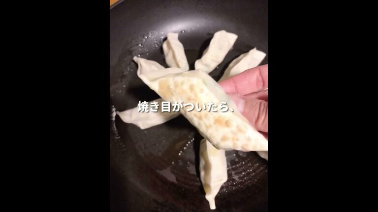 冷凍豆腐で餃子。ご飯なしなら、絶対やせる！