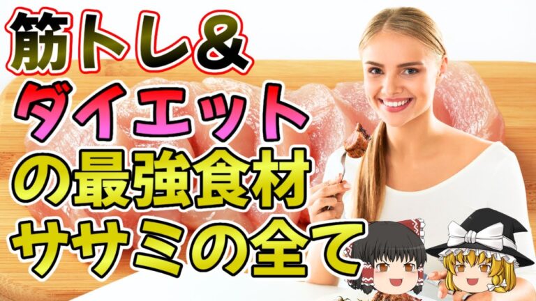 【ゆっくり解説】高タンパク＆低脂肪！ササミが最強の理由とは？