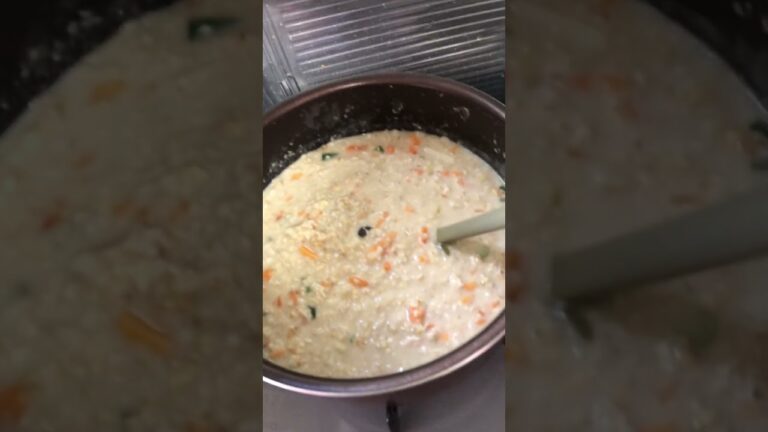 オートミールのお粥作り🥣（仕上げはヴィーガンウェイパー）