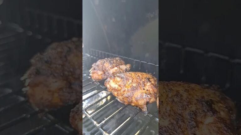 BBQ CHICKEN THIGHS - Grilled Cajun Chicken Thighs