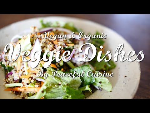 プチプチうまいスーパーフード「キヌア」の雑穀サラダ：How to Make Vegan Quinoa Salad | VEGGIE DISHES by Peaceful Cuisine