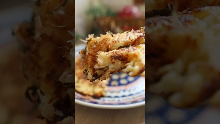 【長芋のふわふわ焼き】 包丁なしでワンパン料理✨️#shortscooking #簡単レシピ #ワンパン#長芋