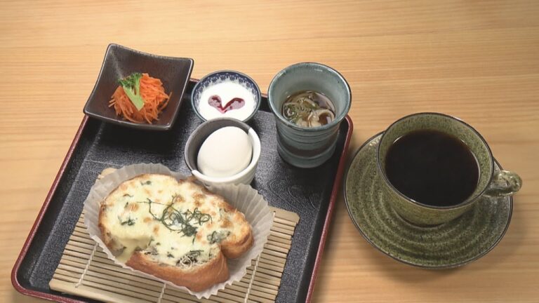 じゃこ・大葉・チーズの和風トーストに十割蕎麦もセット【東海3県・モーニングにメ～ロメロ！】＃６９