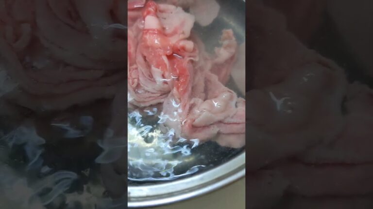 国産豚肩ロースしゃぶしゃぶ用塩茹で👨‍🍳