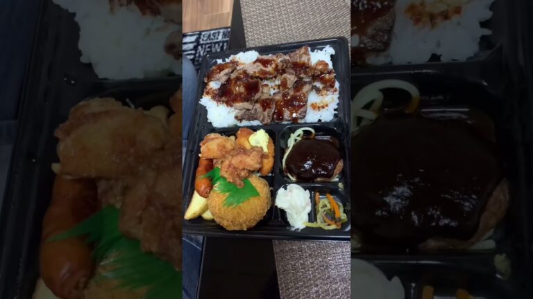 【家飯、ほっともっとステーキ付きミックス弁当¥890】