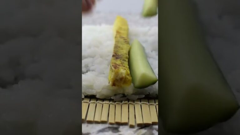 恵方巻の巻き方、具材の置き方が一目で分かる！