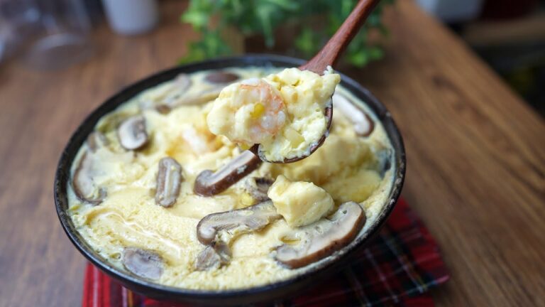 味付けは白だしのみ！簡単に作れてたっぷり食べられる丼茶碗蒸し