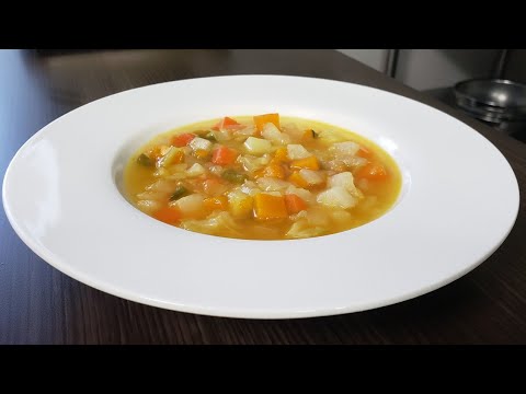 【料理音】野菜をふんだんに使った胃に優しいスープ