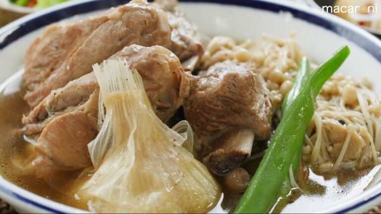 肉厚シンガポール！胡椒香る「炊飯器バクテー(肉骨茶)」のレシピ・作り方